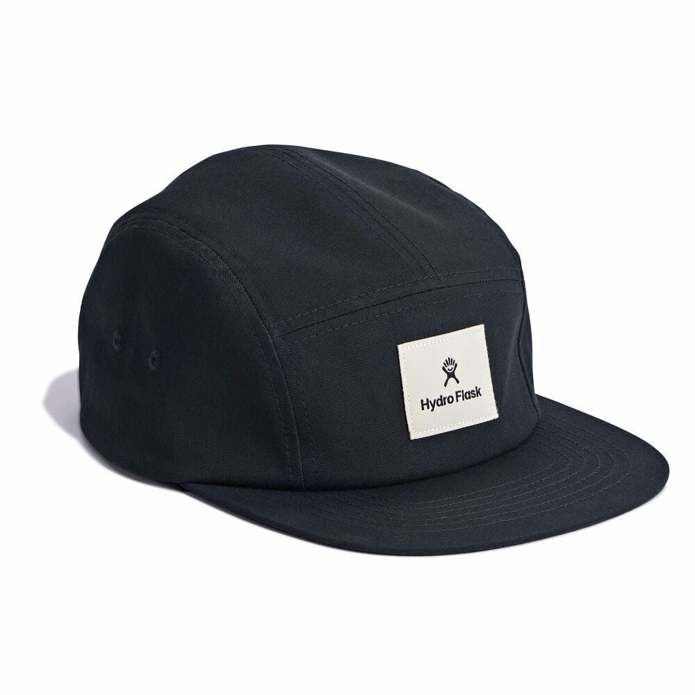 Classic 5 Panel Hat - Black
